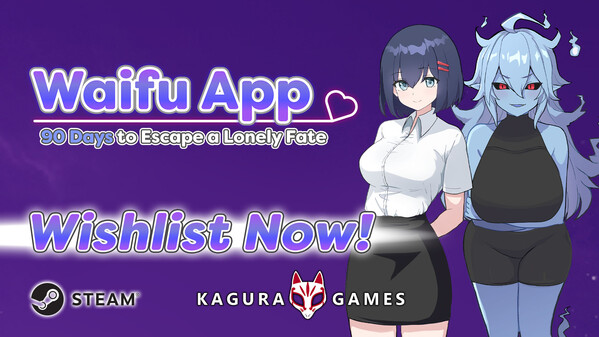 Waifu App: 90 Days to Escape a Lonely Fate screenshot thumbnail video