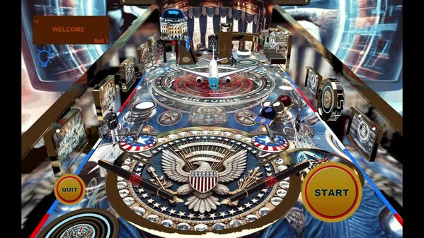 Air Force One Pinball screenshot thumbnail video