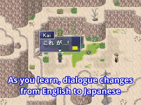 Learn Japanese RPG: Hiragana Forbidden Speech screenshot thumbnail video