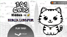 Gameplay | TRAILER - 101 Cats Hidden in Kuala Lumpur- PLAY NOW!