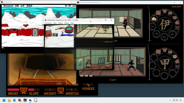 ShaderGlass screenshot thumbnail video