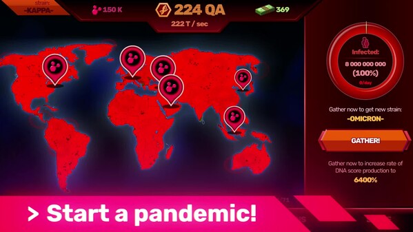 Patient Zero Pandemiс Simulator