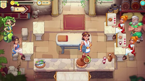 Greek Kitchen Frenzy: Dionysus screenshot thumbnail video
