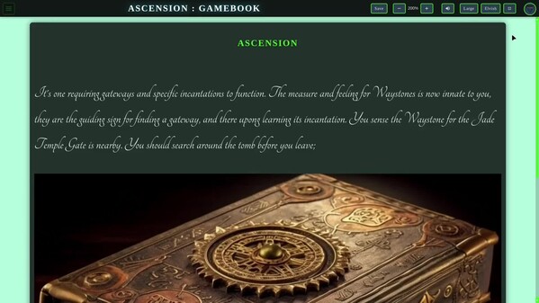 Gameplay Demo ~ Jaded thematic video thumbnail for Ascension Gamebook