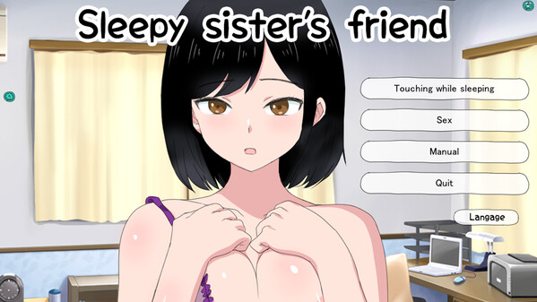 Sleepy sister's friend screenshot thumbnail video