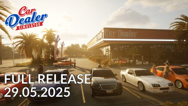 Car Dealer Simulator - Release Date Trailer