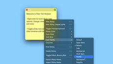 General / Cinematic | Plain Text Sticky Notes