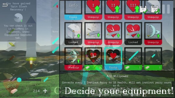 Equipment content update