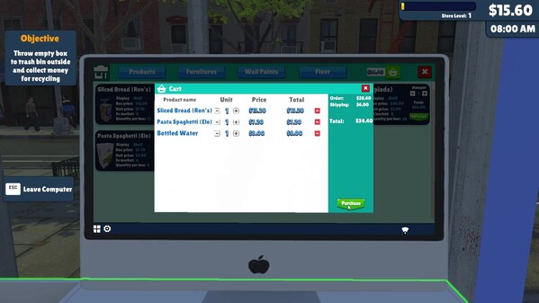 Luxury Supermarket Simulator - Gameplay