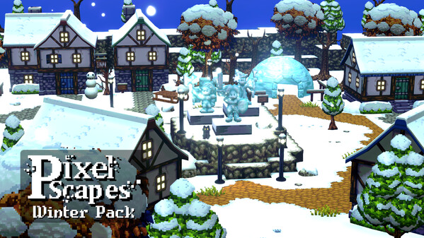 RPG Developer Bakin PixelScapes Winter Pack screenshot thumbnail video