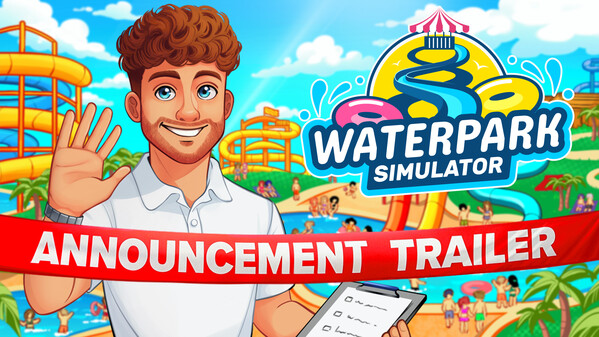 Waterpark Simulator | Announcement Trailer