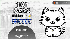 Gameplay | TRAILER - 101 Cats Hidden in Greece- PLAY NOW!