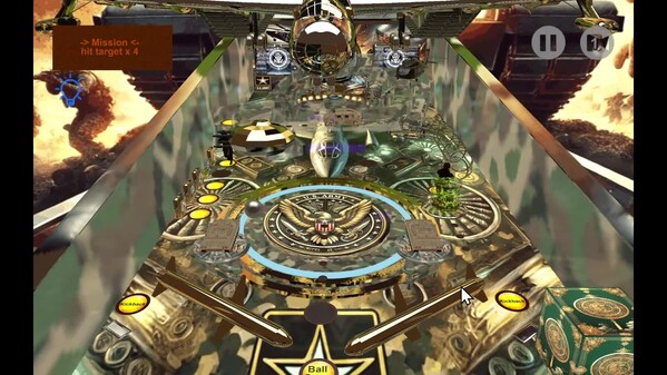 Army Pinball screenshot thumbnail video