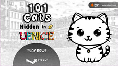 Gameplay | TRAILER - 101 Cats Hidden in Venice- PLAY NOW!