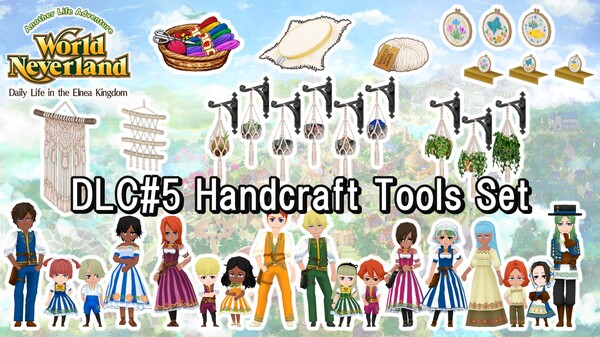 DLC005_Highlights_en video thumbnail for Handcraft Tools Set