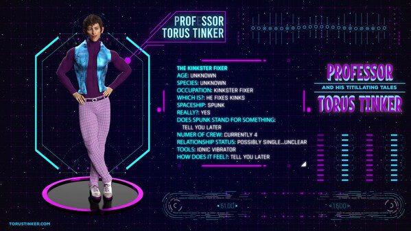 Prof. Torus Tinker Bio