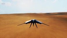 Teaser | AI Peace Protocol - Flight in the Desert with Shield