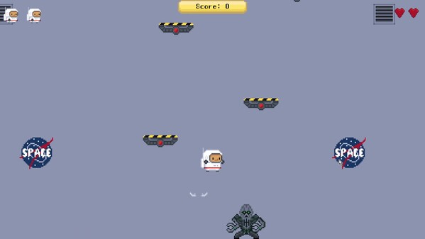 Space Stronaut 2D