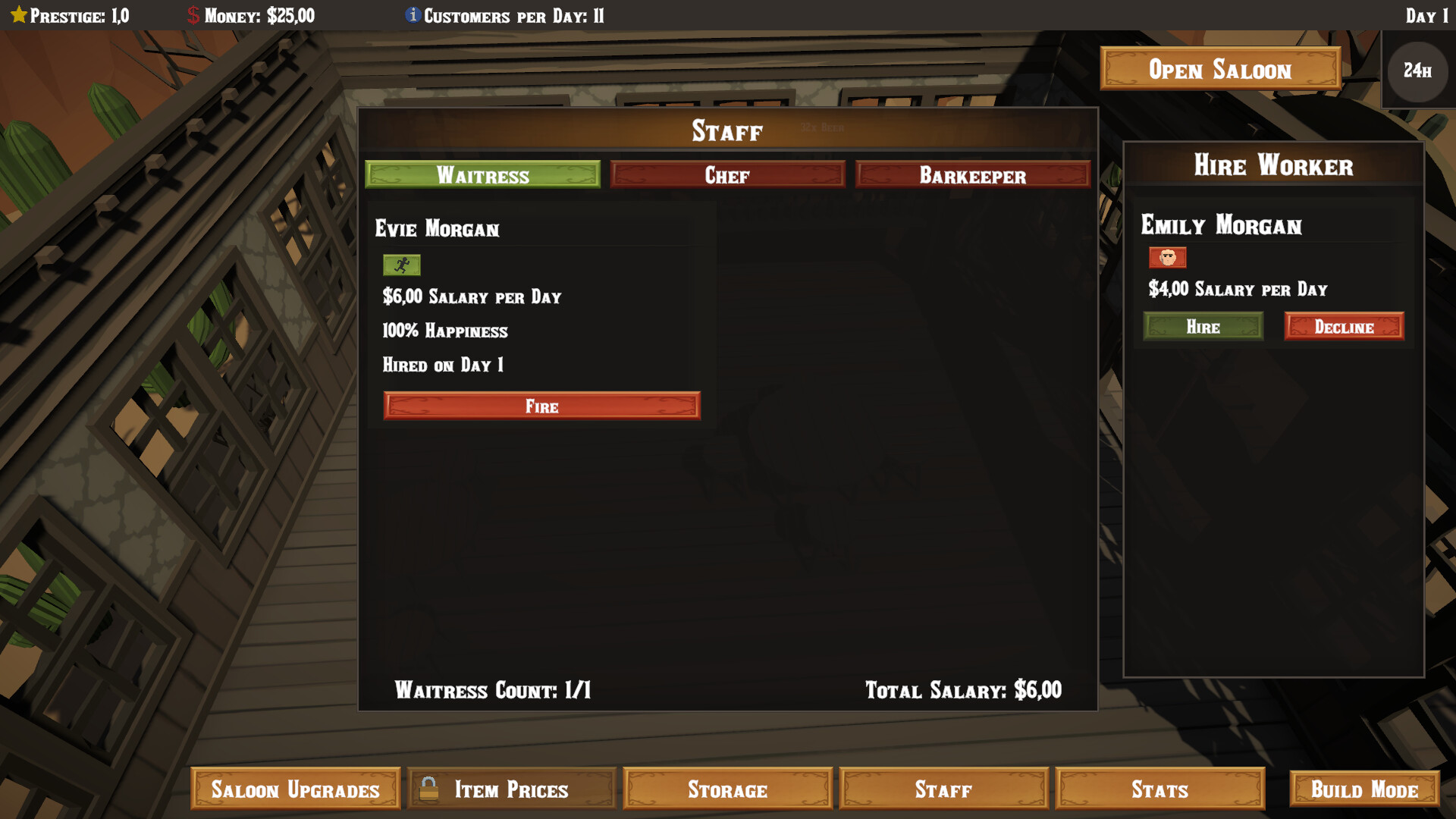 Wild West Saloon screenshot #8