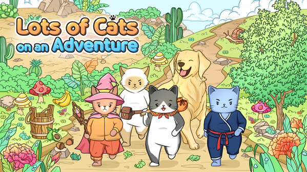 Lots of Cats on an Adventure-游戏截图