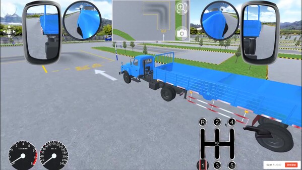 驾考3D模拟 直角转弯