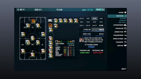 F11 Football Manager screenshot thumbnail video