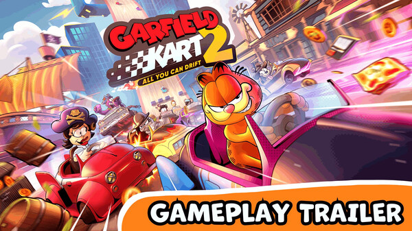 Garfield Kart 2 - All You Can Drift - Gameplay Trailer