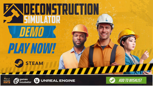 Deconstruction Simulator Demo Release Trailer