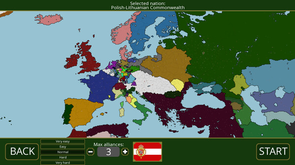 Nations gameplay