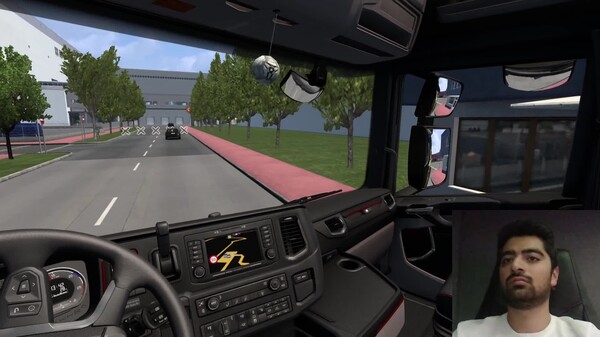 Playing ETS2 Using Only My Head