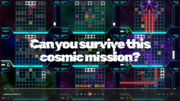 Cosmic Scramble screenshot thumbnail video