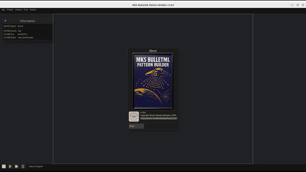 MKS BulletML Pattern Builder screenshot thumbnail video