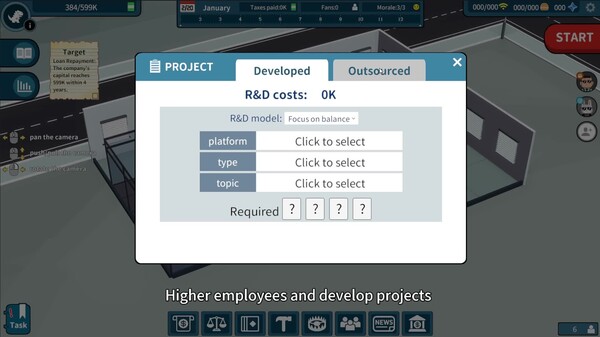 Overwork Empire screenshot thumbnail video