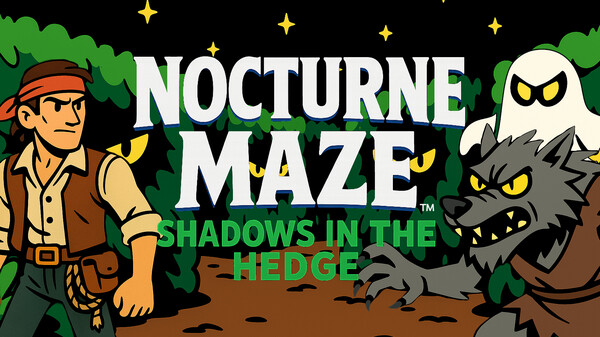 Nocturne Maze: Shadows in the Hedge - Steam Trailer