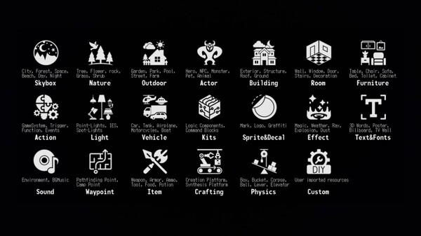 Xrafts Game Editor library video thumbnail for Xrafts Game Editor