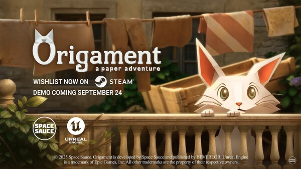 Origament: A Paper Adventure - Official Demo Release Date Trailer  video thumbnail for Origament: A Paper Adventure