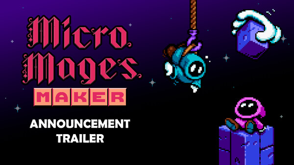 Micro Mages Maker - Announcement Trailer video thumbnail for Micro Mages Maker