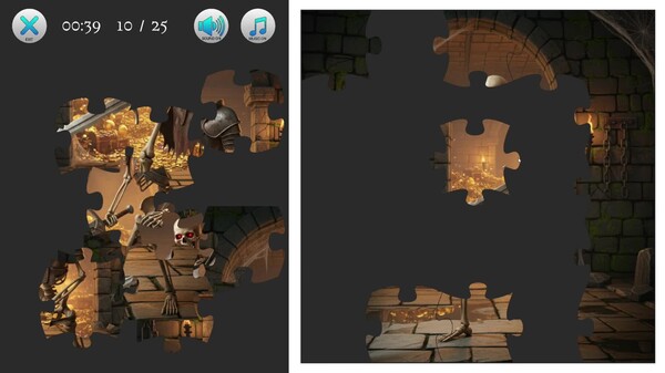 Fantasy Creature Jigsaws Gameplay