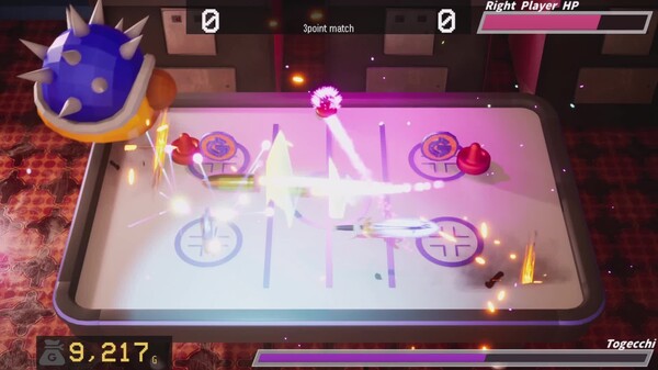 Trailer video thumbnail for Get Rich with Air Hockey! — Earn more coins with each hit. —