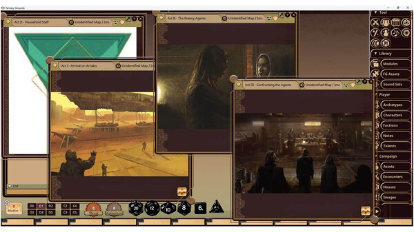 Fantasy Grounds - Dune: Desertfall Adventure
