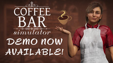 Gameplay | Coffee Bar Simulator Demo Trailer