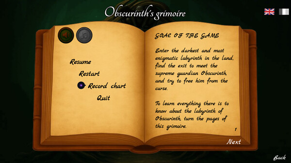 Enter the Obscurinth maze