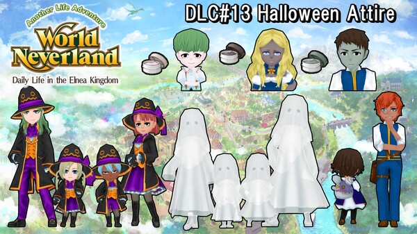 DLC013_Highlights_en video thumbnail for Halloween Attire - WorldNeverland - Daily Life in the Elnea Kingdom - Another Life Adventure