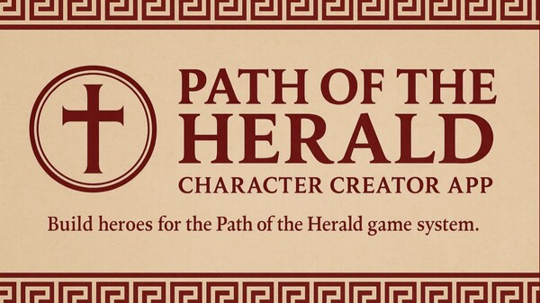 Path of the Herald: Character Creator App - Announcement Trailer video thumbnail for Path of the Herald: Character Creator
