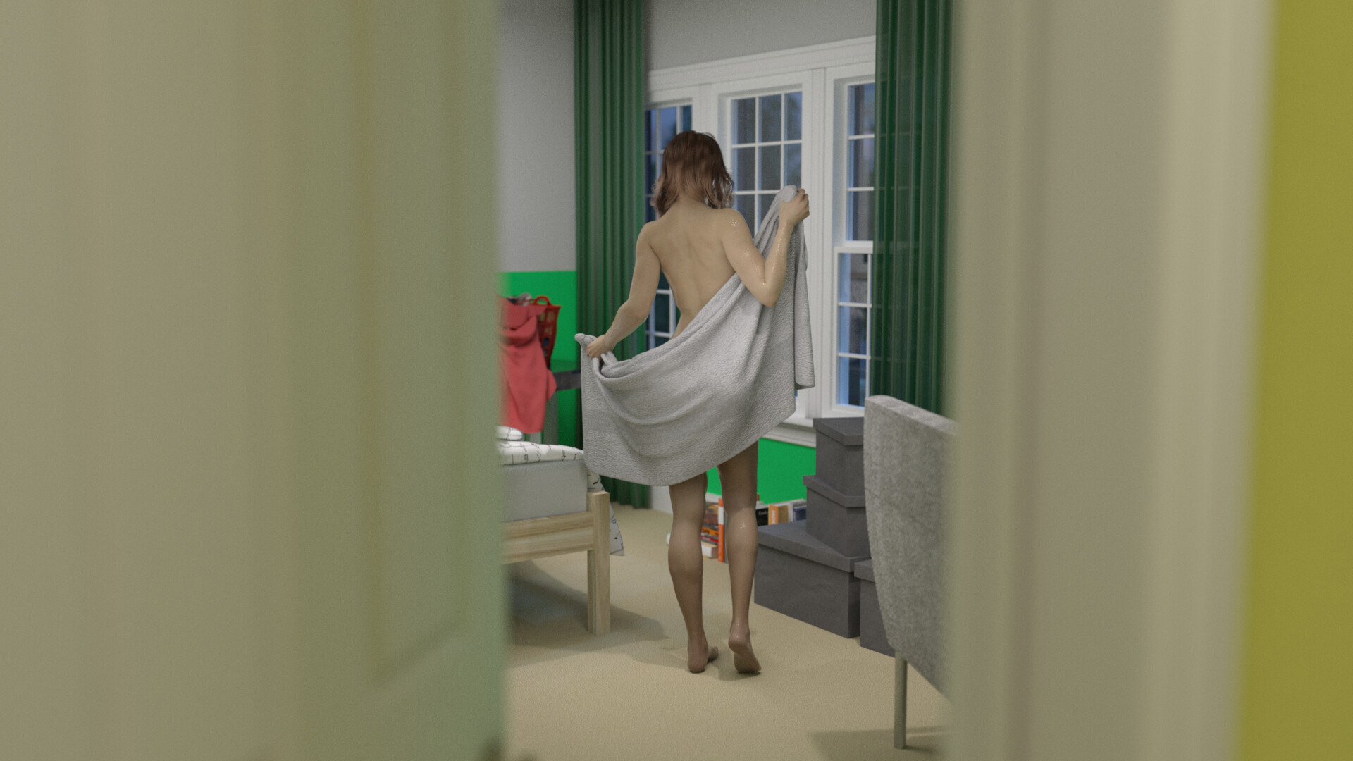 Mothers and Daughters - Wilson Family scene