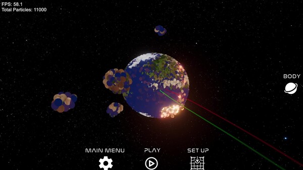 Space Crash Simulator screenshot thumbnail video