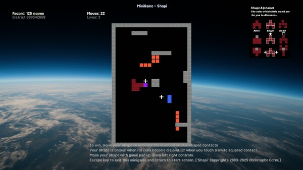 Shapi - shape shifting puzzle