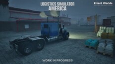 Gameplay | A rainy day in Logistics Simulator: America (Solo Developer)