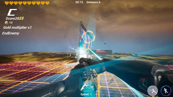 Actual device gameplay | Parkour Assassin: Sprint Run 2