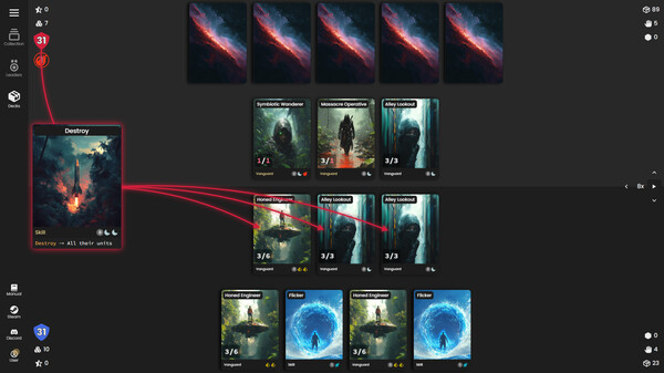 An Idle Deck-Builder